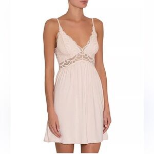 EBERJEY Mariana Tencel Modal Lace Slip Chemise Size Small - worn once